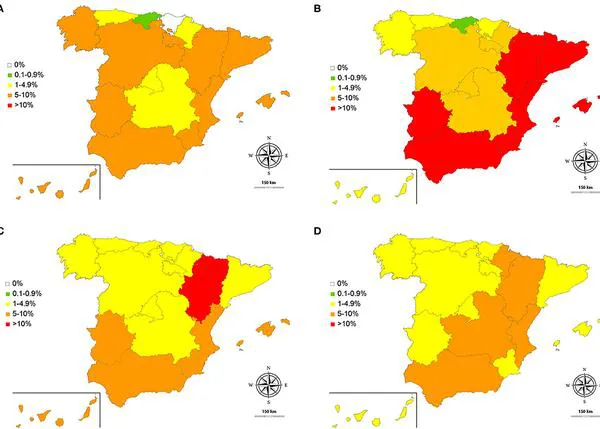 Un estudio muestra la necesidad de aumentar las medidas para prevenir infecciones vectoriales caninas en España