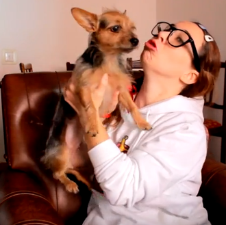 Método, ejem, Adelita Power para entrenar a un perro