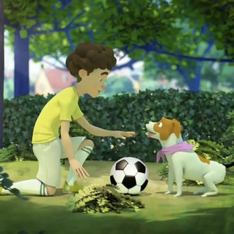 Gooooool, un cuentito perrunamente feliz sobre un niño amante del …