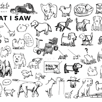 Ilustraciones de canes a vuelapluma: retratos perrunos con arte y …