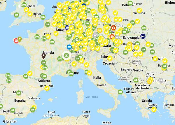 El mapa europeo de la solidaridad con las familias de Ucrania y sus perros o gatos
