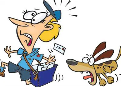 6500 perros mordieron a algún cartero en EEUU en 2015