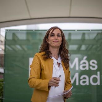 Mónica García, candidata de Más Madrid: 