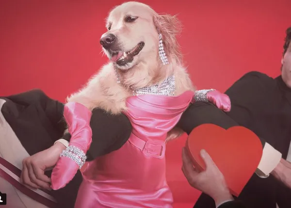 Max, el can, se convierte en Madonna: 