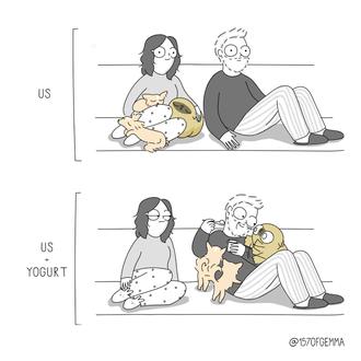 La historia de Mochi, los Twinchis Huey & Duey y Gemma …