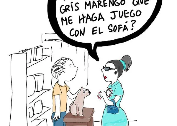 Las certeras ilustraciones perrunas de Mr. Hair: un perro no es un bolso y 