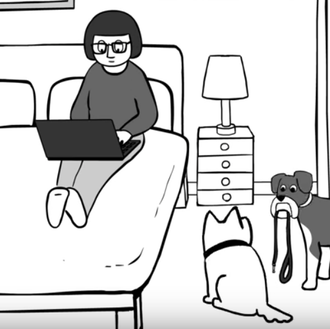 Infalible estrategia canina para sacar a cualquier humano a pasear
