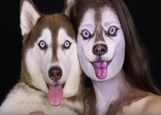 La humana que soñaba con ser un Husky, y tú también puedes emularla