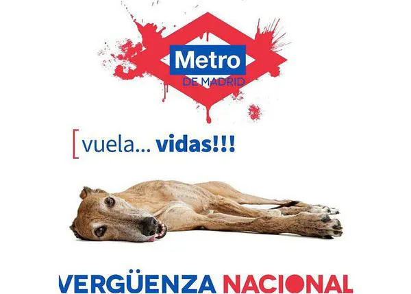 Crece la indignación por la Galga Muerta en el Metro de Madrid