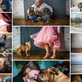 El mejor amigo de la mujer: un bello proyecto fotográfico …