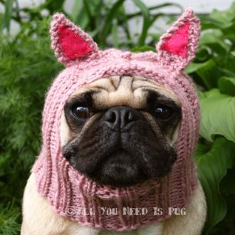 Gorros para Carlinos y otras curiosidades perrunas en Etsy