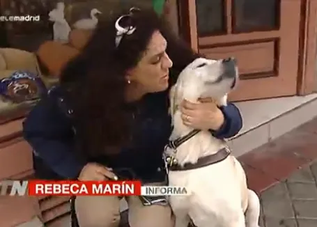 Una mujer invidente recibe golpes por entrar en una tienda de alimentación... con su perro guía